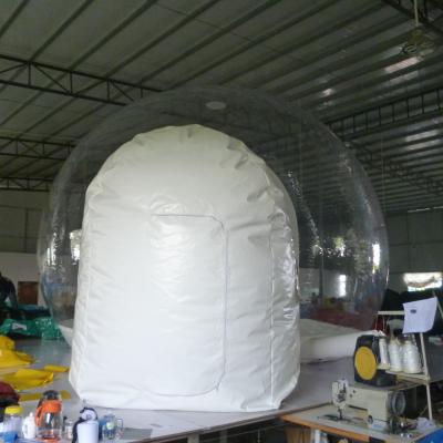 China Waterproof And Fire Retardant Bubble Tent Dome Transparent Inflatable for sale