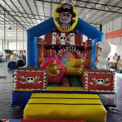 China water proof & Fire Resistance Marble Pirate Obstacle Kids Funland Commercial Outdoor Obstacle Course for sale