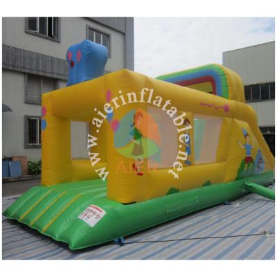 China water proof & Fire Resistance Mini Obstacle Commercial Party Rental Kids Funland Hot Sale Obstacle Course for sale