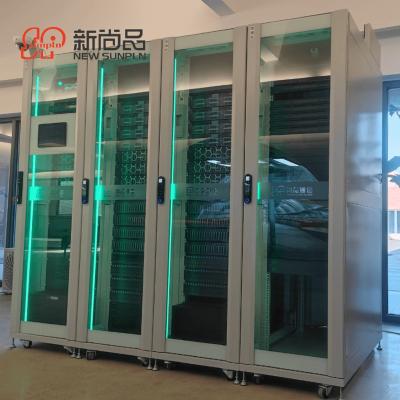 China SPCC Cold Rolled 37U Steel Network Cabinetfor 19