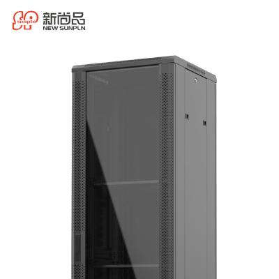 China SPCC Cold Rolled NINGBO Network Cabinet Service Steel Detachable Rack Enclosures 32U Black White Steel 19 Inch OEM Loading Capacity 1000kgs for sale