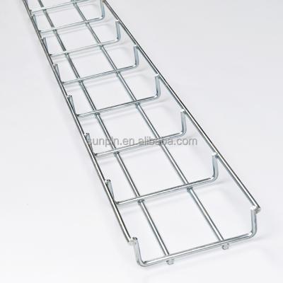 China China 150mm Width Electrical Cable Management Zinc Wire Mesh Wire Mesh Cable Tray Manufacturer Electro Cable Management for sale