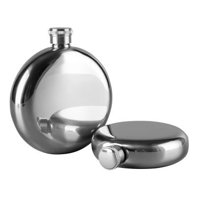 China High Quality Portable High Quality Multi Capacity Whiskey Pocket Stainless Steel Wine Jar Hip Flask Set for sale