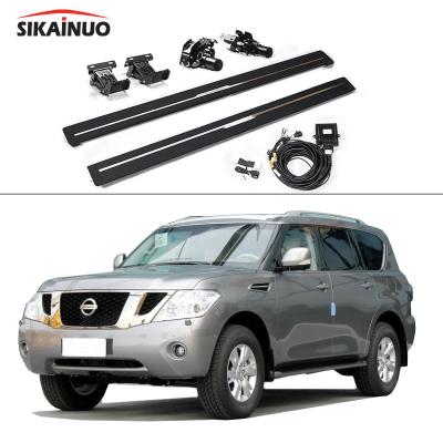 China Retractable Electric Auto Side Step Sideboard Electric Powerstep For Nissan Patrol Year 2012+ for sale