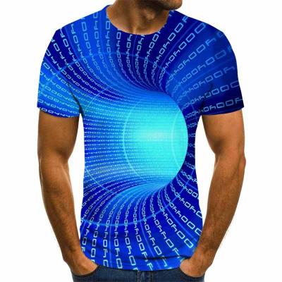 China Anti-wrinkle T-shirts cheap polyester custom logo printed full sublimation sports t shirts printing for men/unisex for sale