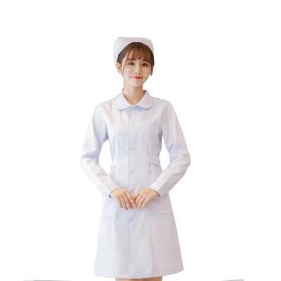 China Hospital Fashion Long Sleeve Designs Nurse Medical Staff Hospital Uniforms for sale