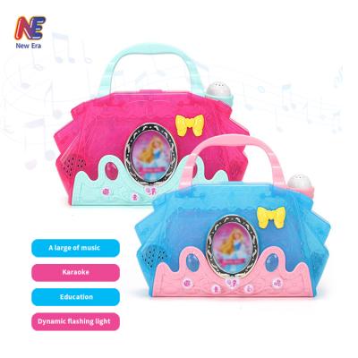 China Toy Education Musical Toy Battery Operated Handbag with Microphone Singing Toy for sale