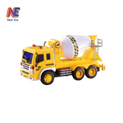 China Friction Toy 1:16 Inertia Car Friction Powered Cement Construction Truck Toy for sale