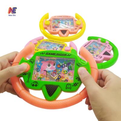 China Funny Plastic Water Ring Toss Handheld Steering Wheel Game for sale