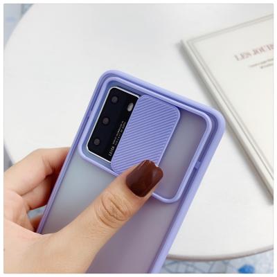 China Hot Selling Shockproof Camera Lens Slide Shockproof PC Protective TPU Mobile Phone Case For Samsung A32/A52/A72 for sale