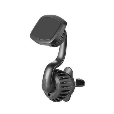 China New Design Strong Magnetic Car Phone Holder 360 Rotating Arm Magnet Holder Long With Swivel Hook Fixing for sale