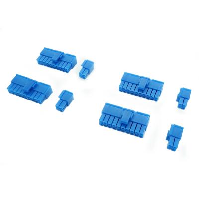 China 5557-24R 24P Custom Blue Electrical Automotive Housing Connector 39012240 for sale