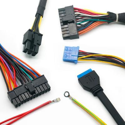 China Manufacture Automobile Electronic Wire To Wire Harness OEM Auto Complete Wiring Harness for sale