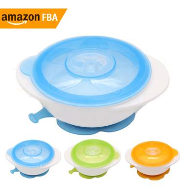 China BPA Free 2021 NEW AMAZONE PRODUCT Detachable Baby Suction Bowl Baby Feeding Accessories for sale