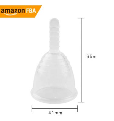 China 2021 Alibaba Stock Wholesale Silicone White Menstrual Cups Menstrual Cups for sale