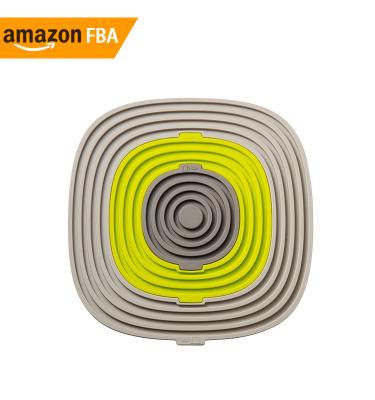 China Amazon Sustainable Product Premium Heat Resistant Place 3 In 1 Pot Silicone Mat Coasters Set Of Place Mats for sale