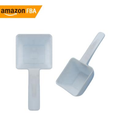 China 2021 New Sustainable Amazon Kitchen Instrument 30ml White Square Plastic Measuring Cup for sale