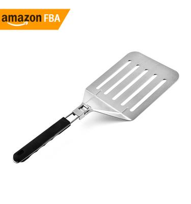 China 2022 Amazon Revolving Product Sustainable Foldable Stainless Steel Pizza Skin for sale