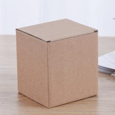 China Gift & 2021 Stock Alibaba Wholesale Craft Brown Kraft Corrugated Packing Boxes for sale