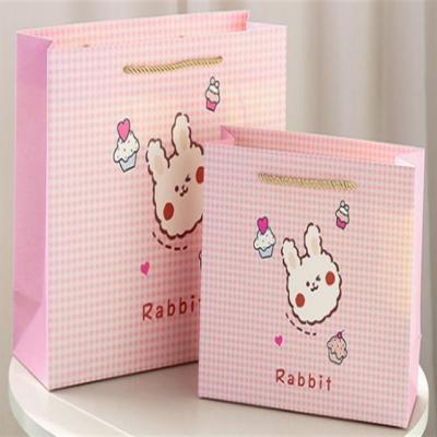 China Food Window Paper Bag Handle Foil Stamp Paper Bag Clearing Printing Paper Bag High End Paper Bag for sale