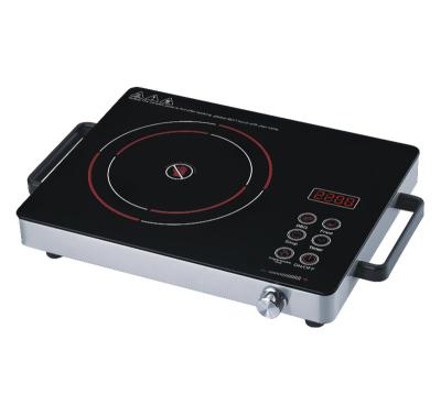 China Household Infrared Cooker Double Ring 2200W Electric High Quality Infrared Touch Cooker Price and Button Control for sale