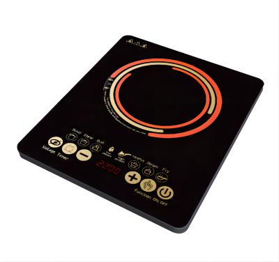 China Single touch style household electric induction cooktop 1500W single burner style low price induction cooker for sale