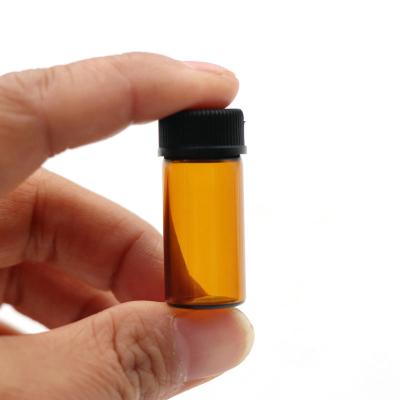 China Glass Bottle Eco-friendly Recyclable Package Essential Oils Case Hard Round Carry Case Bag For 3ML Bottles Oil Vial Bottles for sale