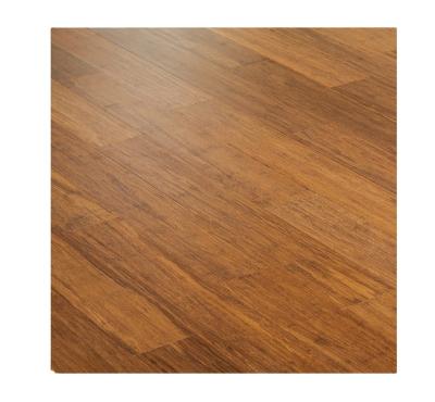 China Modern Carbonized Bamboo Click System Floating Wood Flooring Select Techniques Color Strand Woven Surface Water Natural Origin for sale