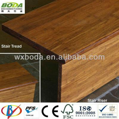 China Carbonized Bamboo Stair Treads ST02 for sale