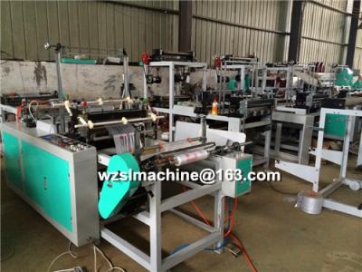 China Computer Rolls-Connecting & Dots-Severing Bag Making Machine for sale