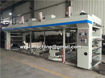 China Two Unwinders Plc Dry Laminating Machine For Plastic Film or Paper Rolls for sale