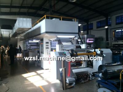 China Double - shaft Dry Laminating Machine , paper lamination machine for sale