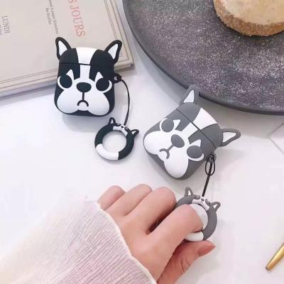 China 2019 new products cartoon silicone case for air-pods Protective Cover for Air-pods earbuds headset Case for sale