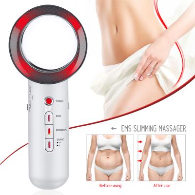 China 3 in1 Ultrasound Cavitation EMS Body Slimming Massager Weight Loss Anti Cellulite Fat Burner For Home Use for sale