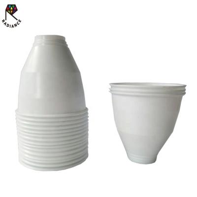 China Japanese Type Plastic 220ml Disposable Plastic Coffee Cup Replacement Cone Cup for sale