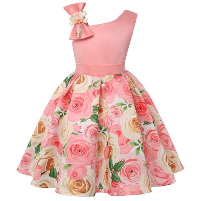 China Coldker Anti-Static Babies Dress Elegant Princess Kids Opening Ceremony Clothing Tutu Party Wear Vestidos for sale