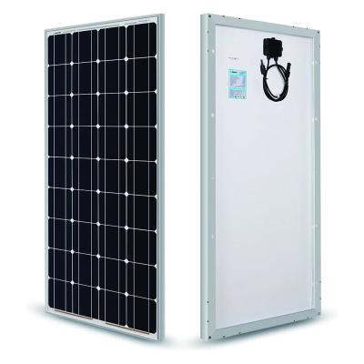 China Single monocrystalline solar panel 500watt solar power system price 500w 440w 450watt 480wp 24v 48v 500 watt black light OEM box for sale