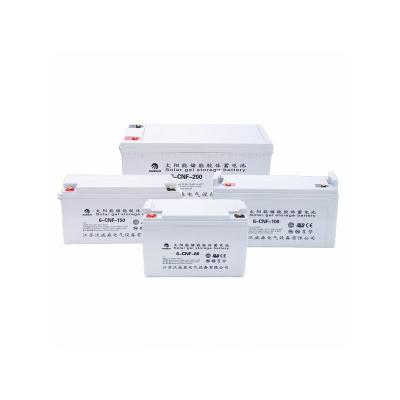 China Long life deep cycle battery gel rechargeable battery 12v 100ah 120Ah 150ah 200ah NN-BG100 for sale