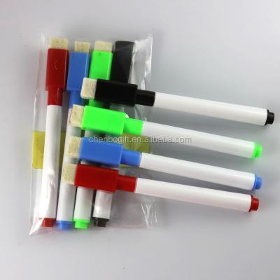 China Eco-friendly Natural Erase Magnetic Dry Pen, Magnetic Marker Pen, White Board Mark Magnetic Pen for sale