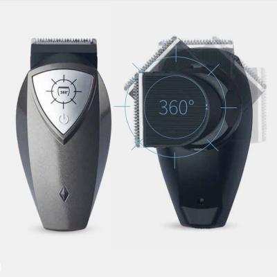 China Professional Cordless Electric Trimmer Ergomical Body Design Clipper Hair Cutting Machine 