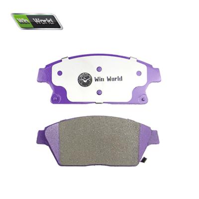 China Hot Selling Carbon Ceramic Brake Pad For Buick Front:Bis Excelle Cruze Trunko Chevrolet Volt for sale