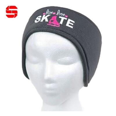 China Wholesale Fleece Embroidery Sports Winter Ear Warmer Headband Winter Warmer Headband With Embroidery Logo for sale