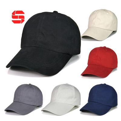 China COMMON Wholesale Custom Plain 100%Cotton Twill Adjustable 6 Panel Baseball Cap With Embroidery Logo for sale