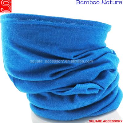 China Outdoor Activities Wholesale OEM Tube Seamless Bamboo Fiber Bandana for sale