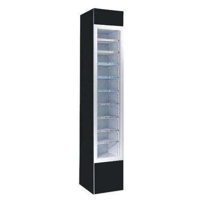 China New Style Single-Temperature Beverage Display Fridge Glass Door Refrigerators Stand Upright For Supermarket for sale