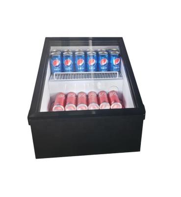 China 30L Single-temperature Movable Cooler Chocolate Beverage Display Mini Compact Refrigerator for sale