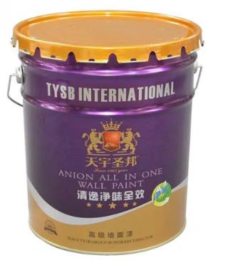 中国 Durability Tinplate Open Head Steel Pail With Removable Lid Stackable 0.28mm-0.42mm 販売のため