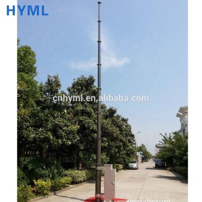 China Aluminum alloy telescopic mast for antenna and camera and lighting for sale