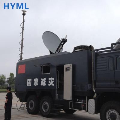 China Aluminum Alloy Telescopic CCTV Mast On National Disaster Mitigation Special Vehicle for sale