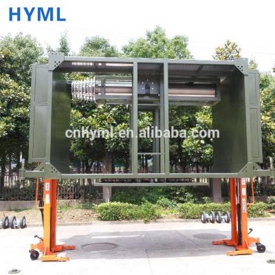 China Aluminum alloy telecommunication mobile base station and hydraulic lifting device for sale